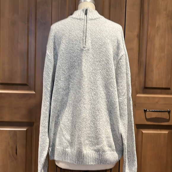 CHAPS QUARTER ZIP SWEATER - Picture 1 of 4